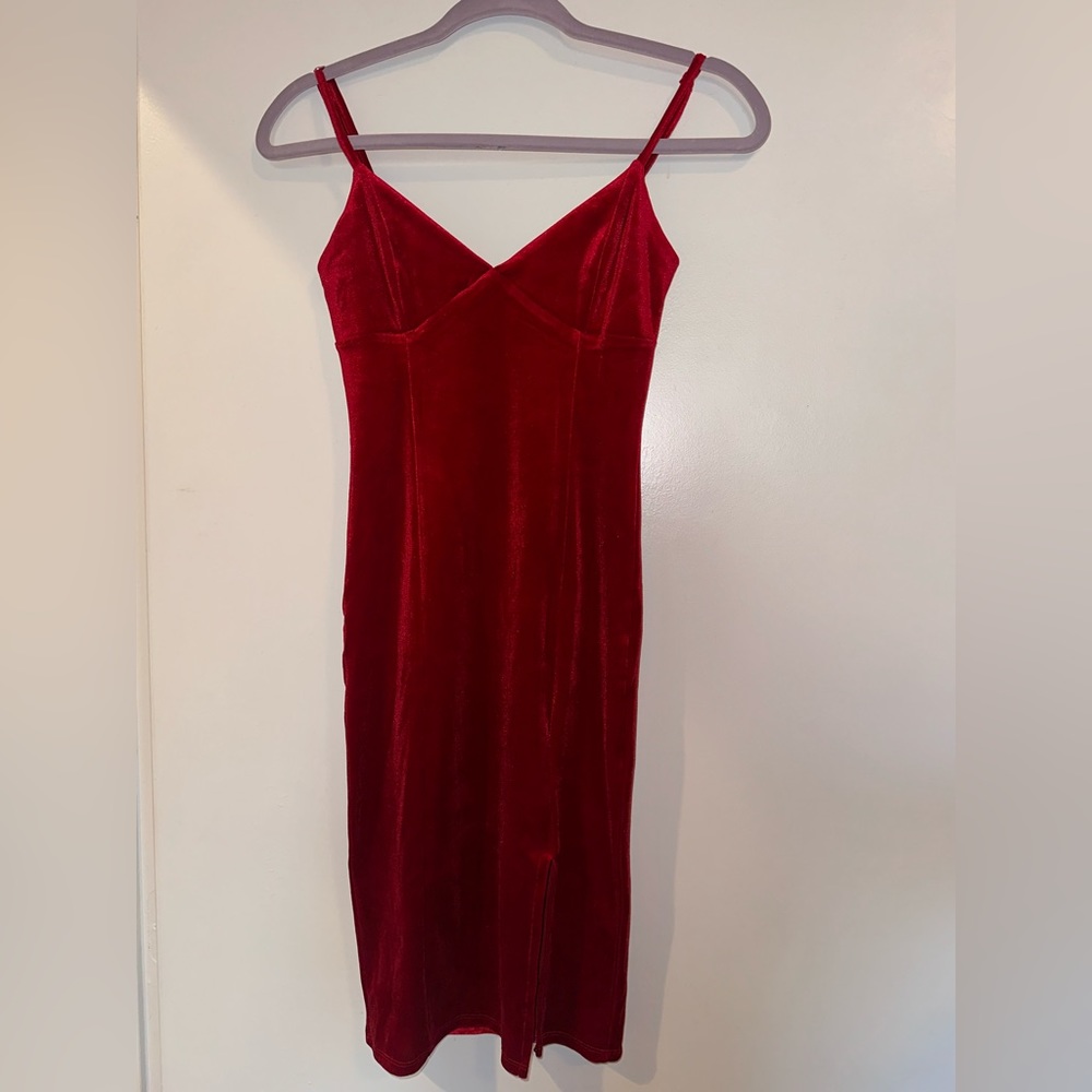Red dress